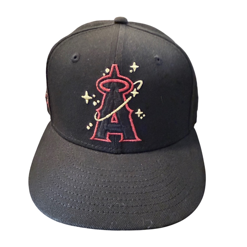 New Era 59FIFTY Los Angeles Angels 2010 All Star Game Fitted Hat Black‎ Size 7